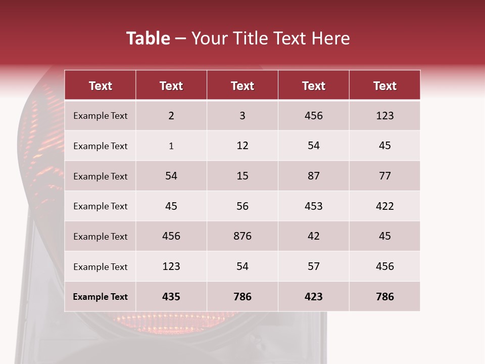 Regulate Yellow Red PowerPoint Template
