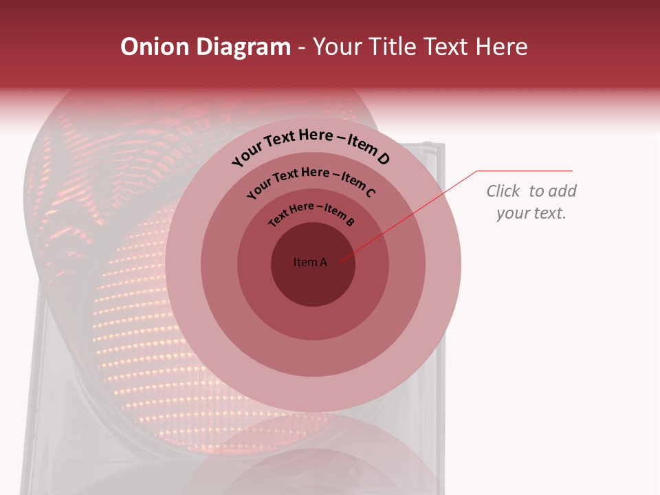 Regulate Yellow Red PowerPoint Template