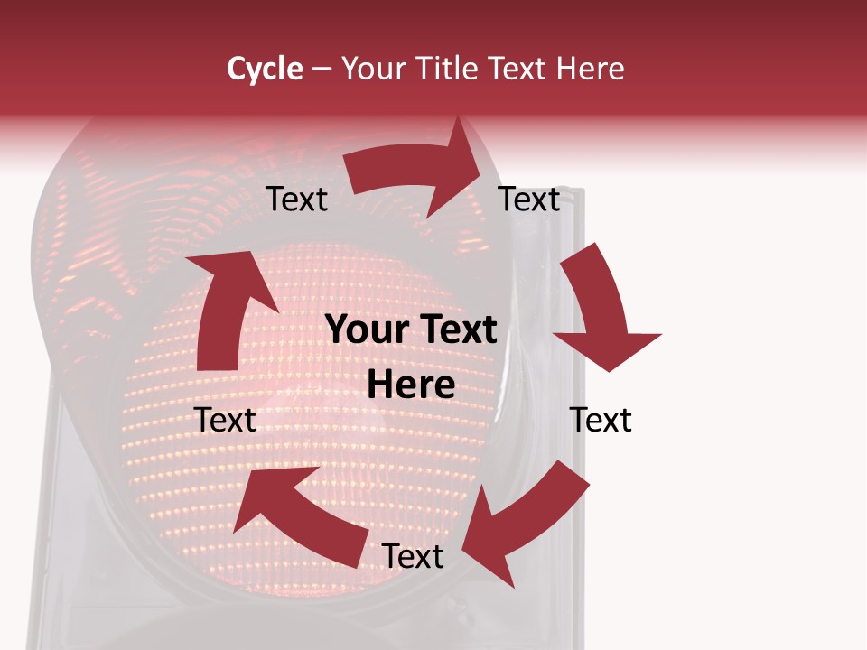 Regulate Yellow Red PowerPoint Template
