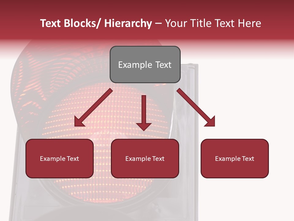 Regulate Yellow Red PowerPoint Template