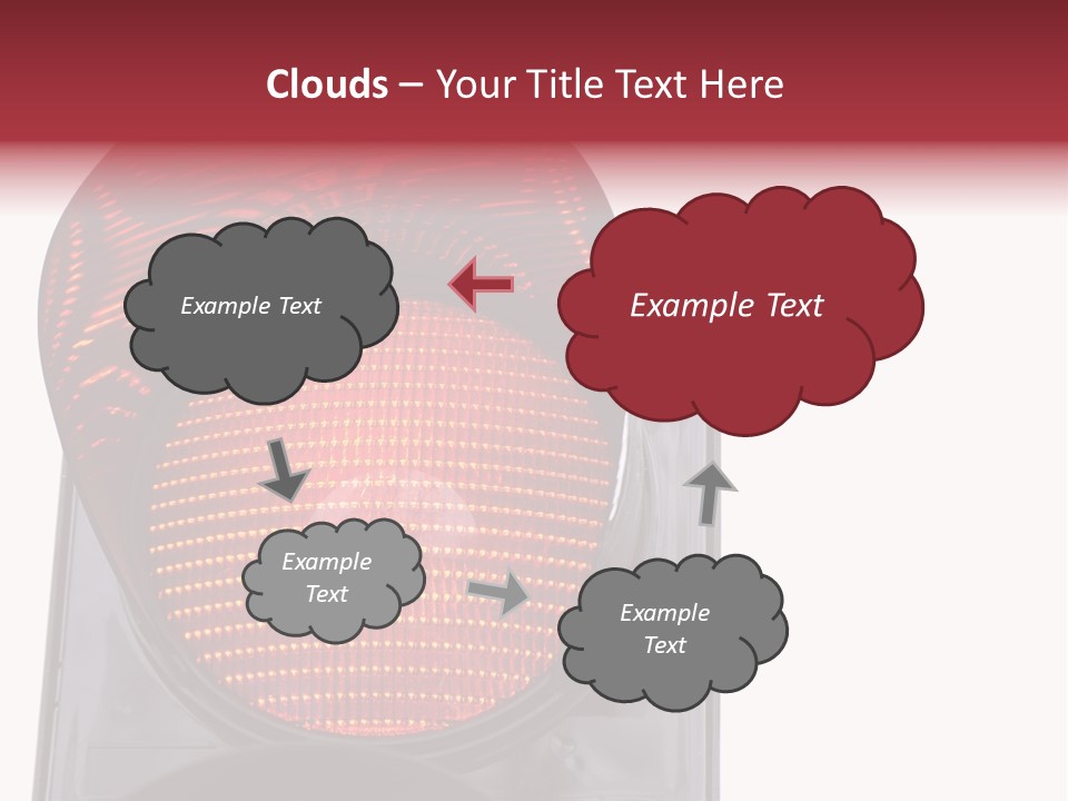 Regulate Yellow Red PowerPoint Template
