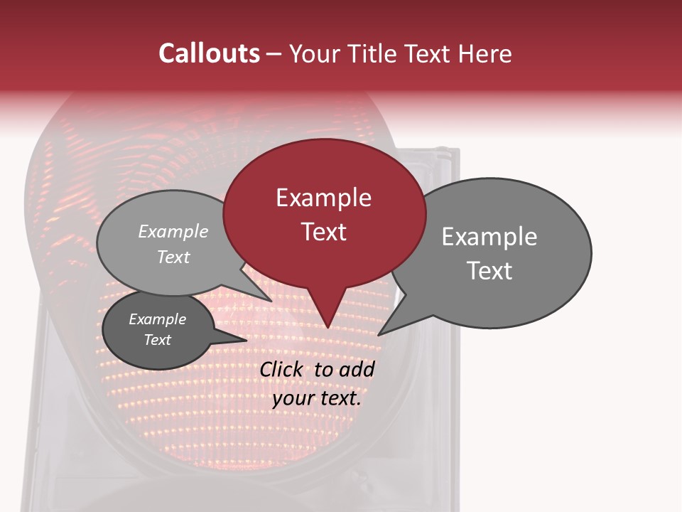 Regulate Yellow Red PowerPoint Template