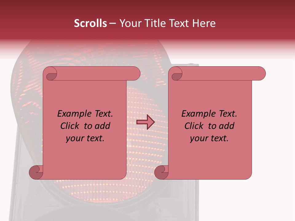 Regulate Yellow Red PowerPoint Template