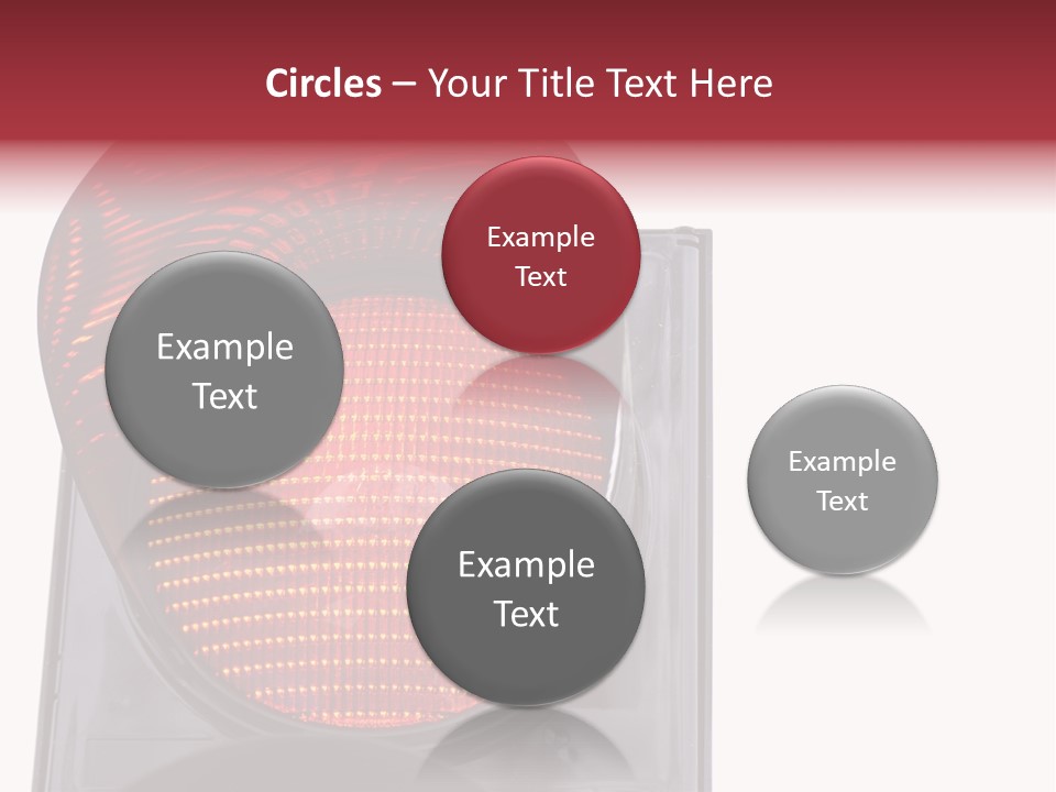 Regulate Yellow Red PowerPoint Template