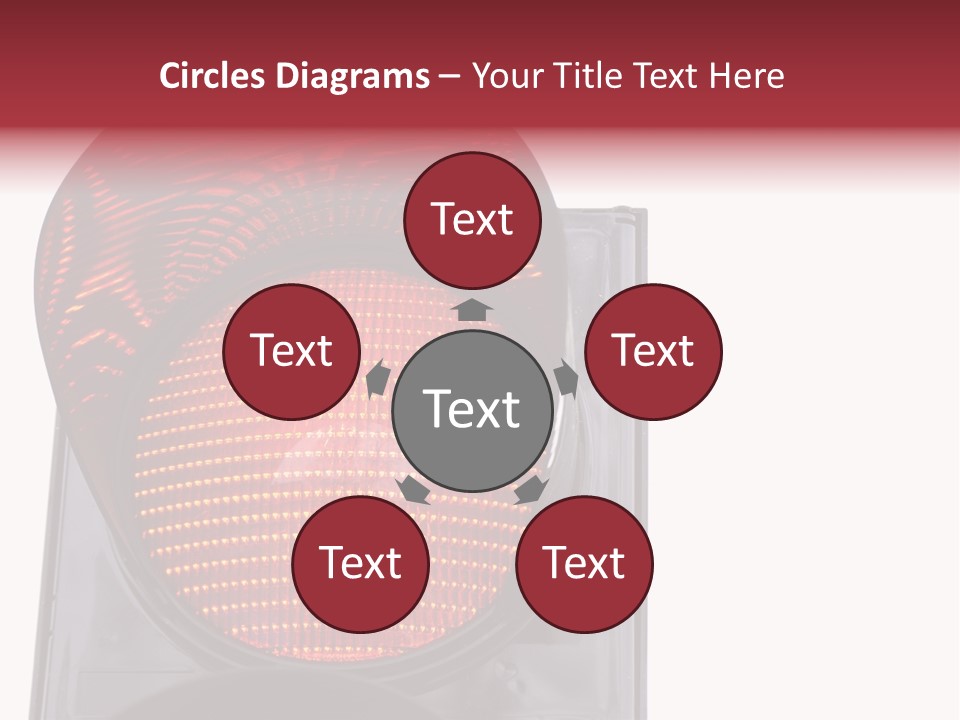 Regulate Yellow Red PowerPoint Template