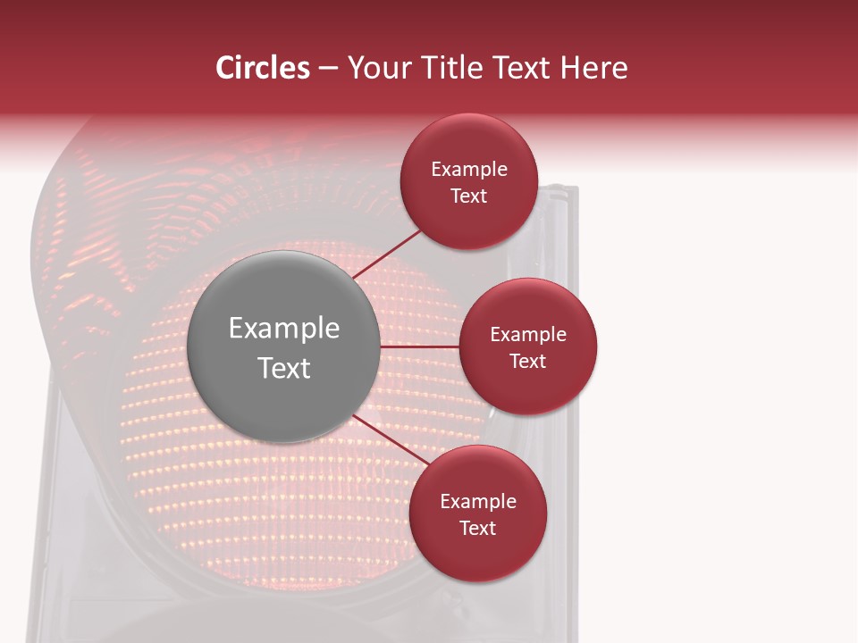 Regulate Yellow Red PowerPoint Template