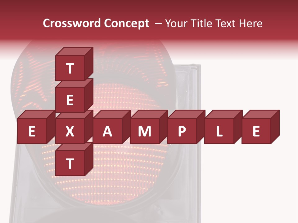 Regulate Yellow Red PowerPoint Template