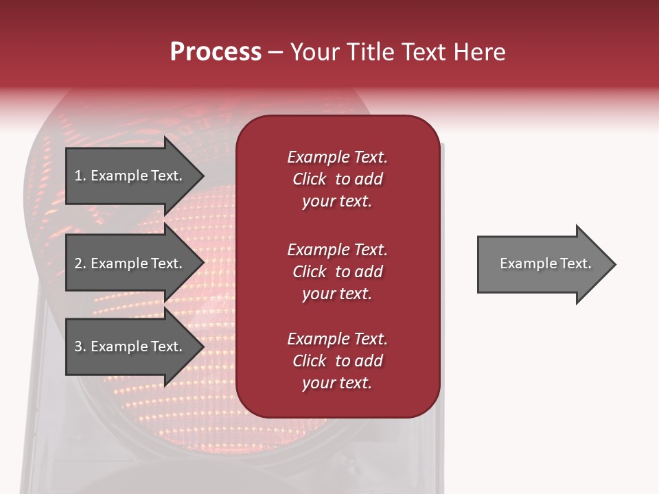 Regulate Yellow Red PowerPoint Template