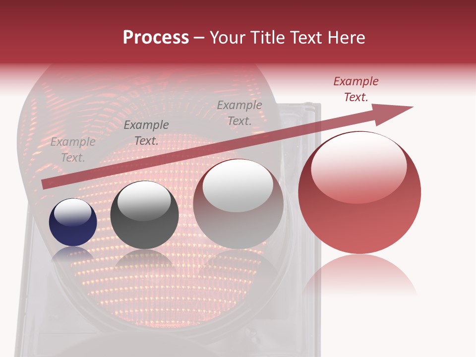 Regulate Yellow Red PowerPoint Template