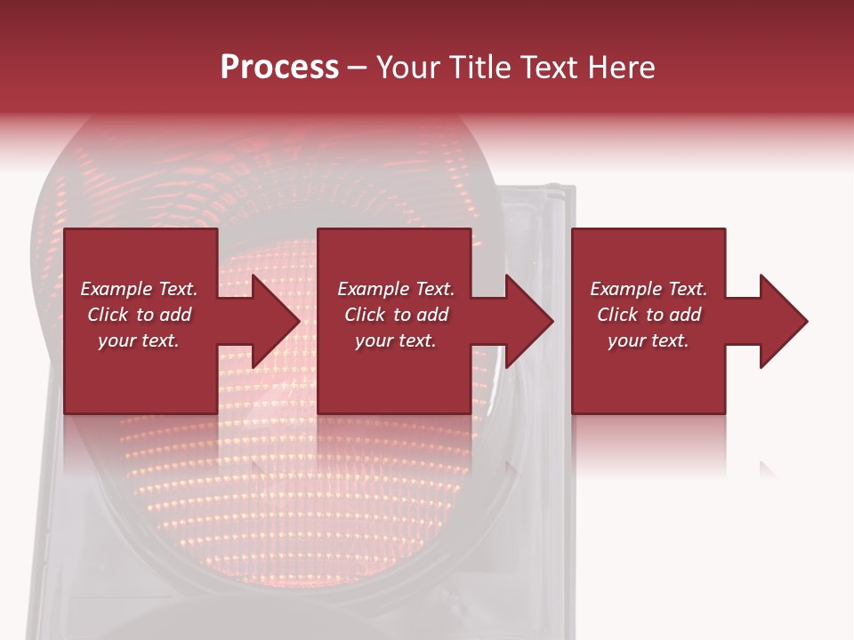 Regulate Yellow Red PowerPoint Template
