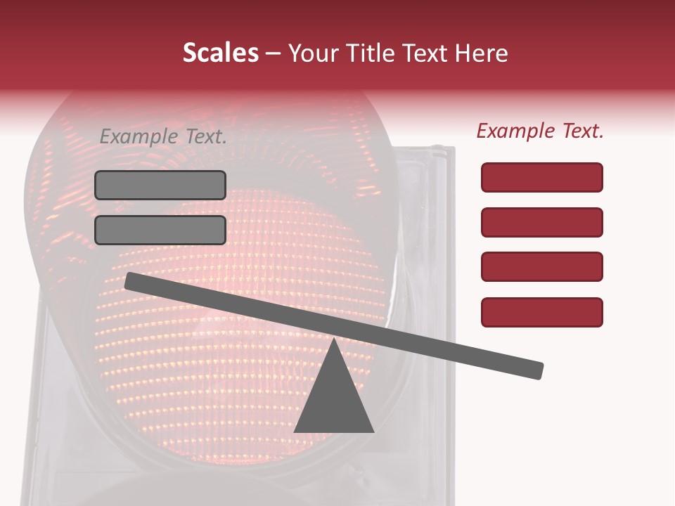 Regulate Yellow Red PowerPoint Template