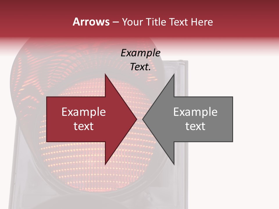 Regulate Yellow Red PowerPoint Template