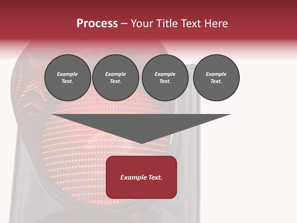 Regulate Yellow Red PowerPoint Template