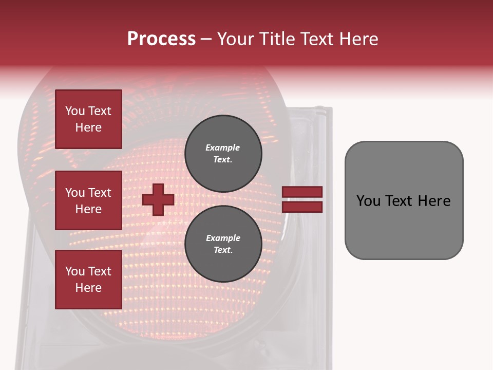 Regulate Yellow Red PowerPoint Template