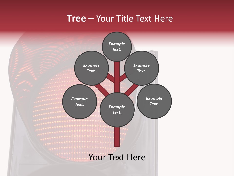 Regulate Yellow Red PowerPoint Template