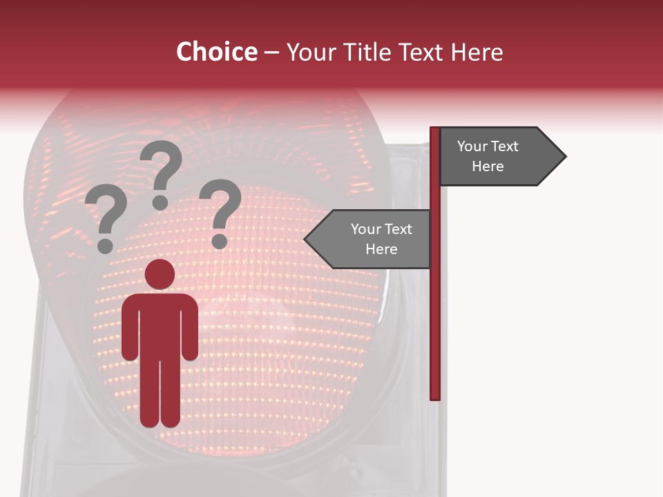 Regulate Yellow Red PowerPoint Template