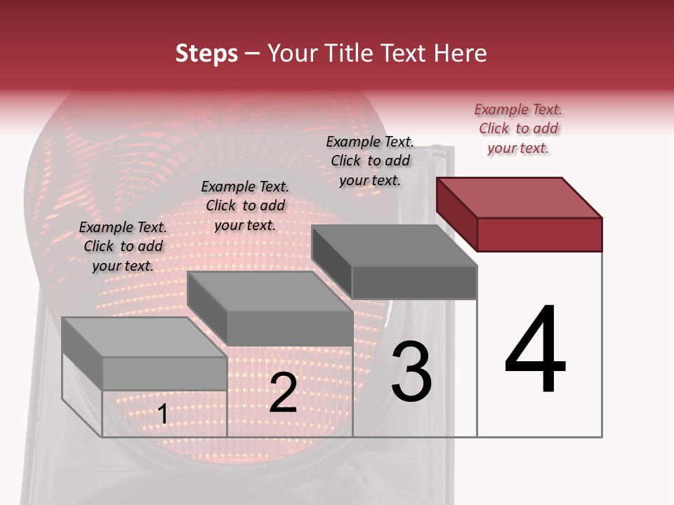 Regulate Yellow Red PowerPoint Template