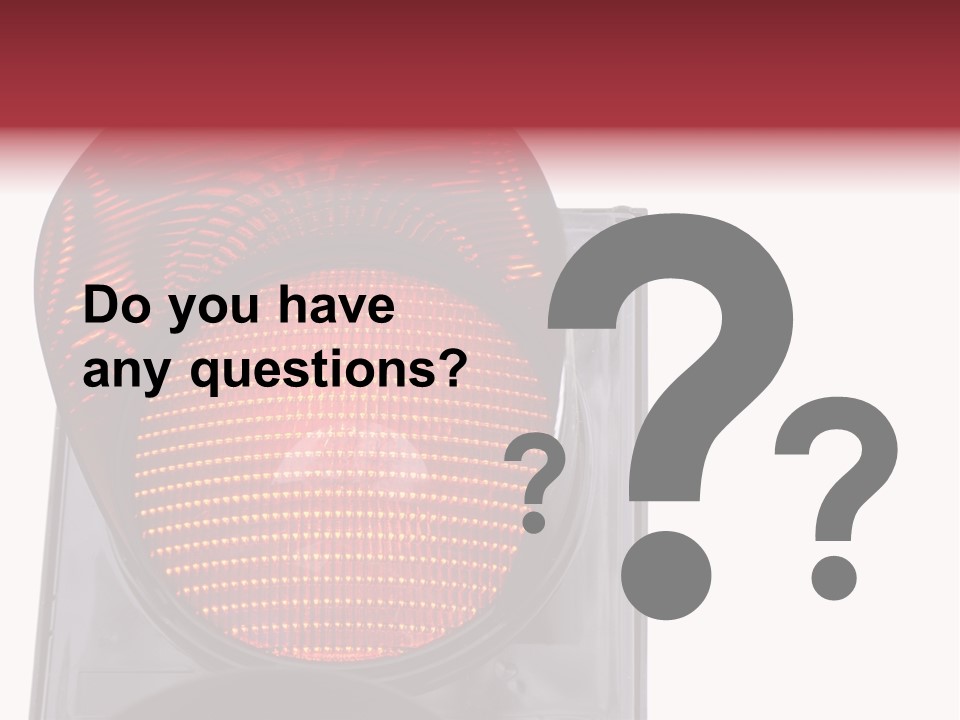 Regulate Yellow Red PowerPoint Template