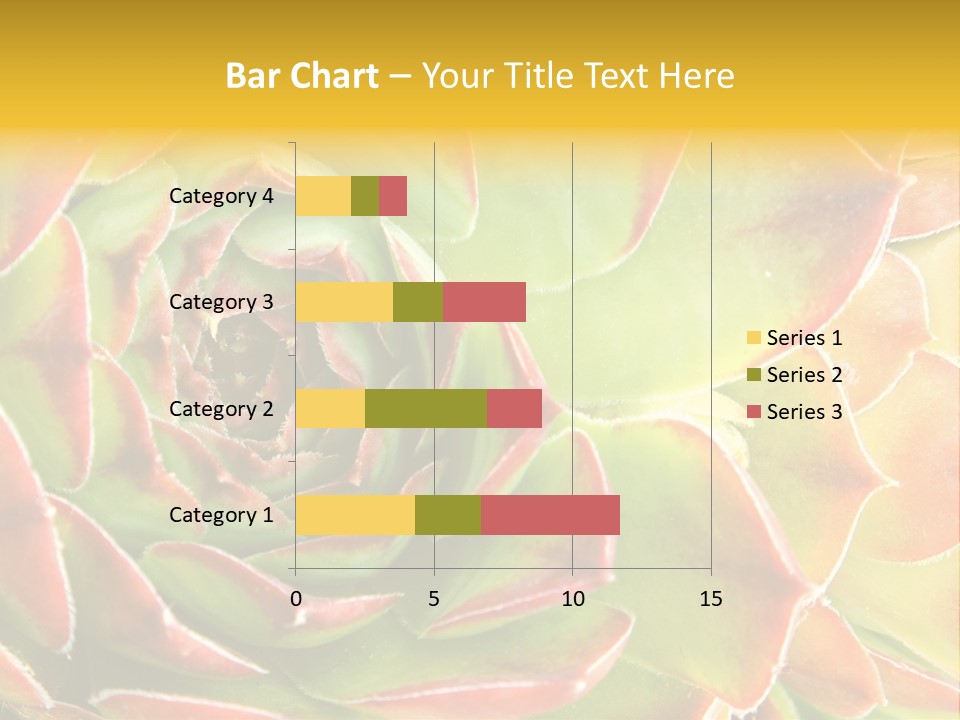 Cacti Cactus Ornamental PowerPoint Template