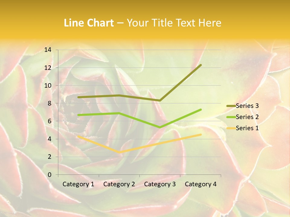 Cacti Cactus Ornamental PowerPoint Template