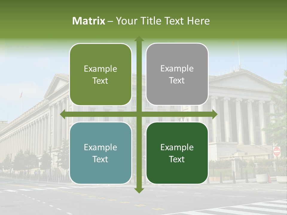 District Public Washington PowerPoint Template