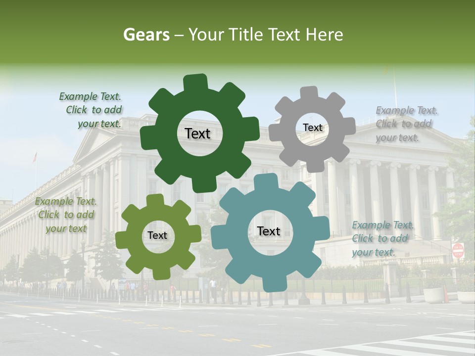 District Public Washington PowerPoint Template