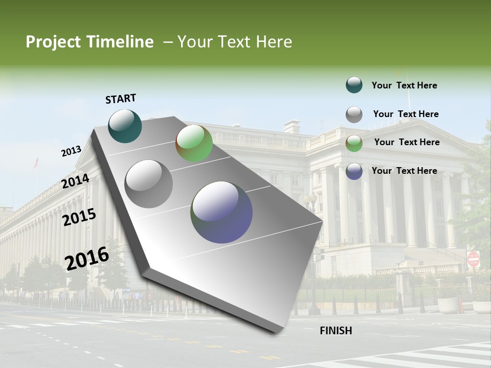 District Public Washington PowerPoint Template