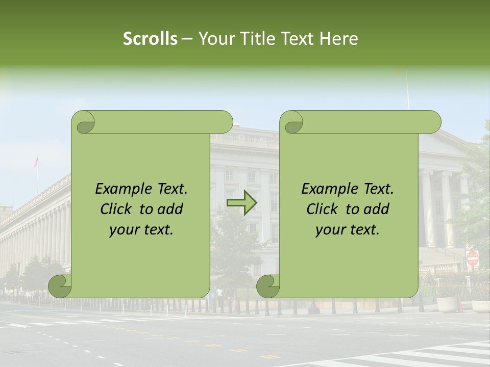 District Public Washington PowerPoint Template