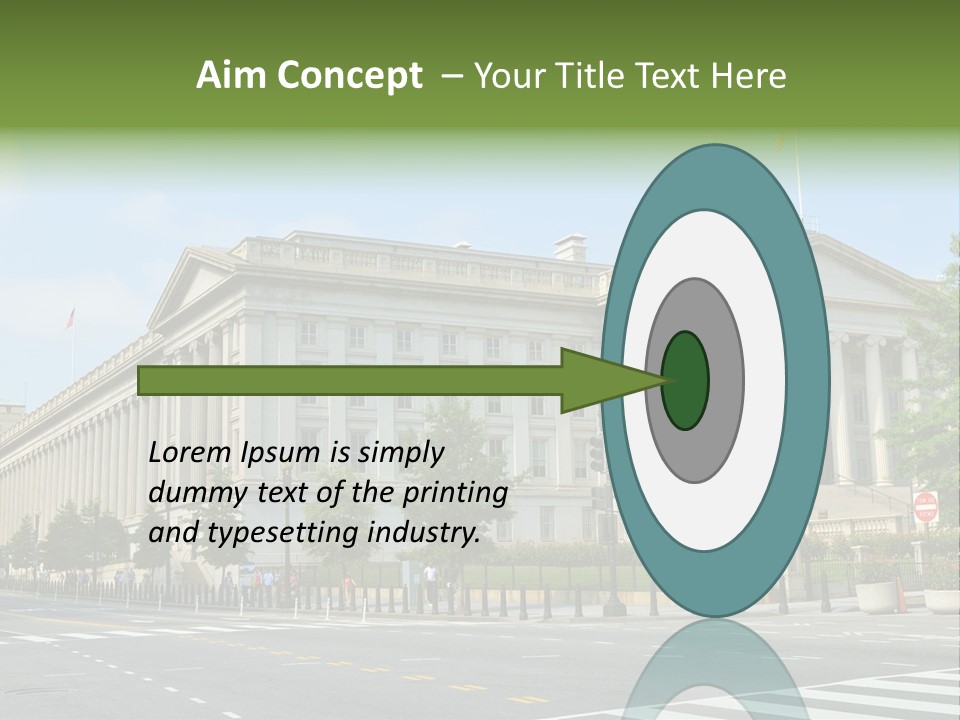 District Public Washington PowerPoint Template