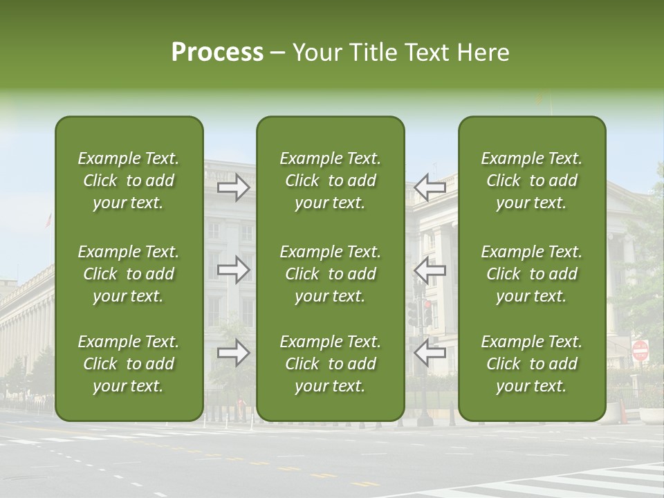 District Public Washington PowerPoint Template