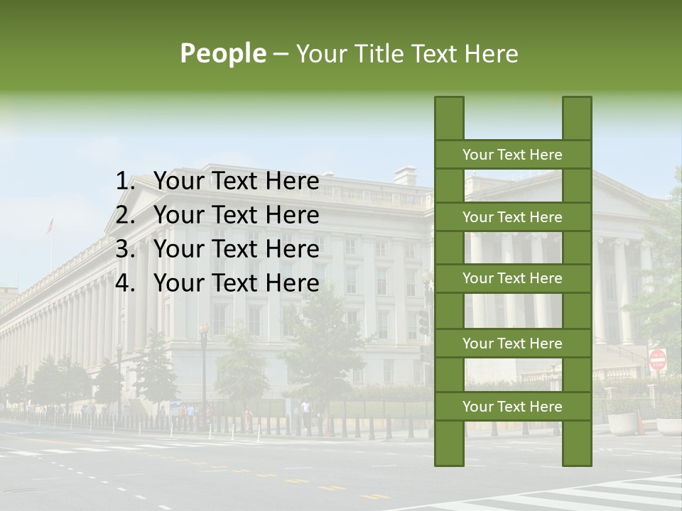 District Public Washington PowerPoint Template