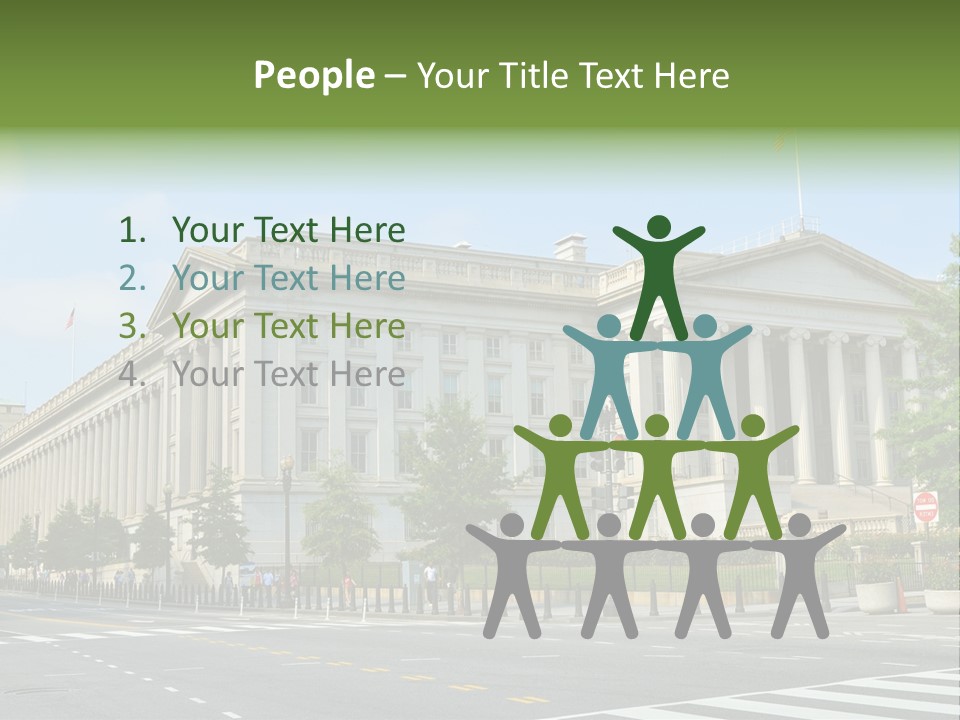 District Public Washington PowerPoint Template