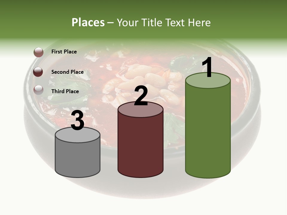 Vegetarian Tomato Parsley PowerPoint Template