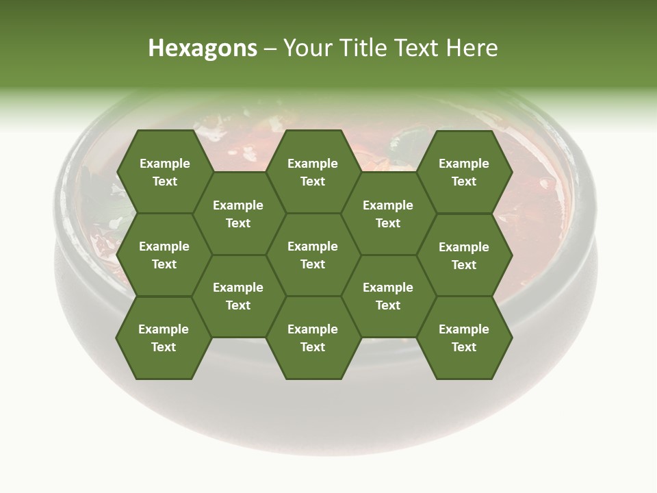 Vegetarian Tomato Parsley PowerPoint Template