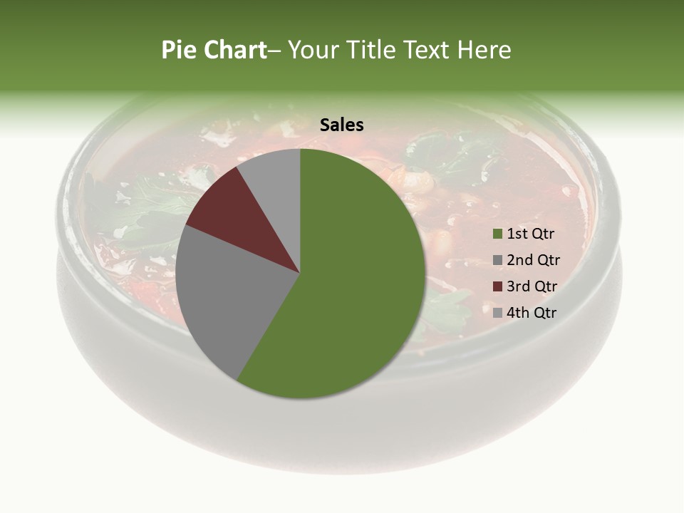 Vegetarian Tomato Parsley PowerPoint Template