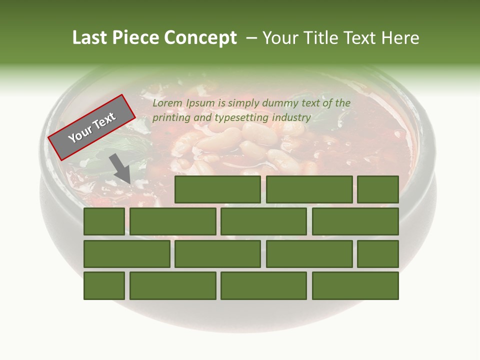 Vegetarian Tomato Parsley PowerPoint Template