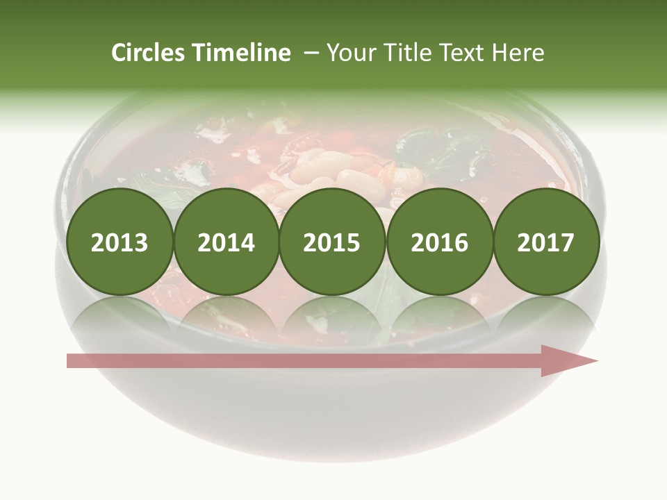 Vegetarian Tomato Parsley PowerPoint Template