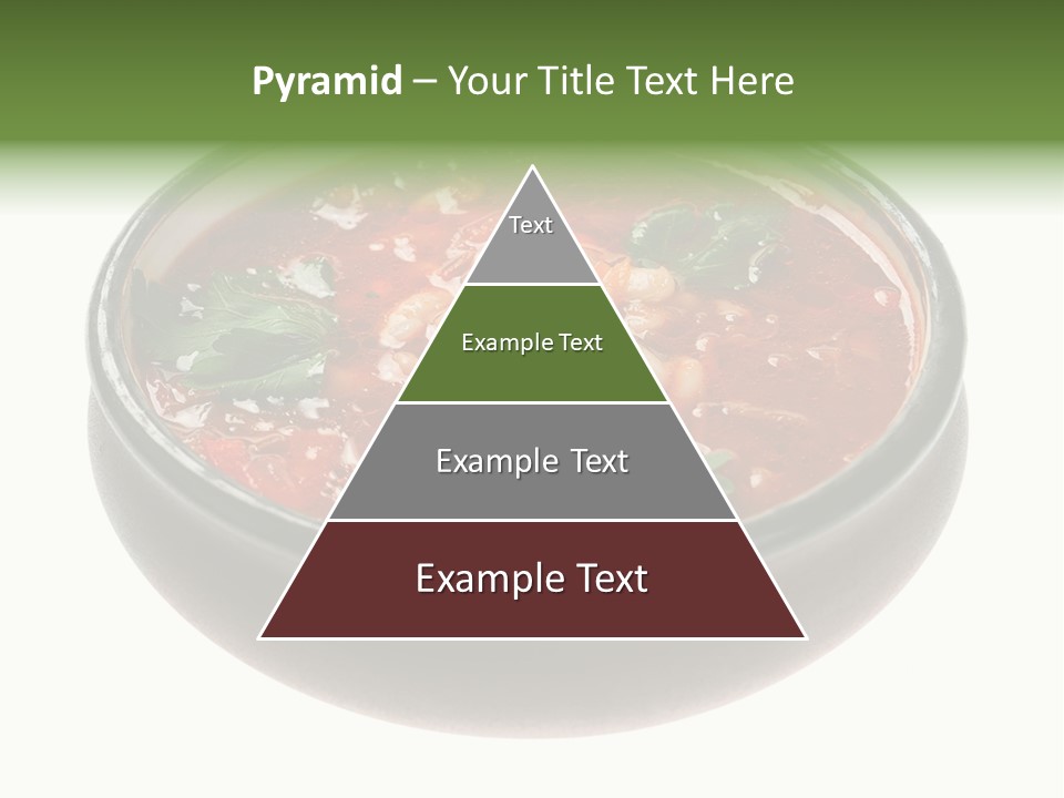 Vegetarian Tomato Parsley PowerPoint Template