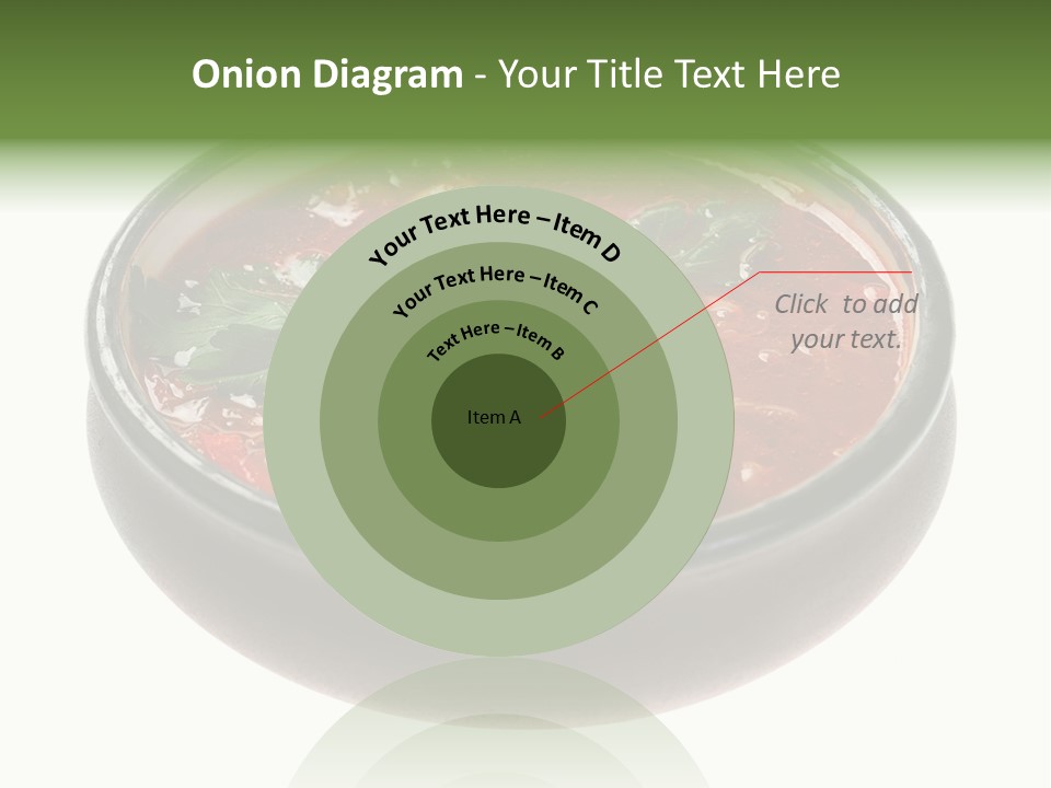 Vegetarian Tomato Parsley PowerPoint Template
