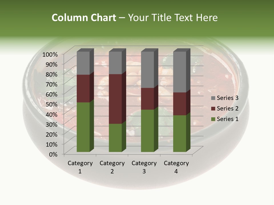 Vegetarian Tomato Parsley PowerPoint Template