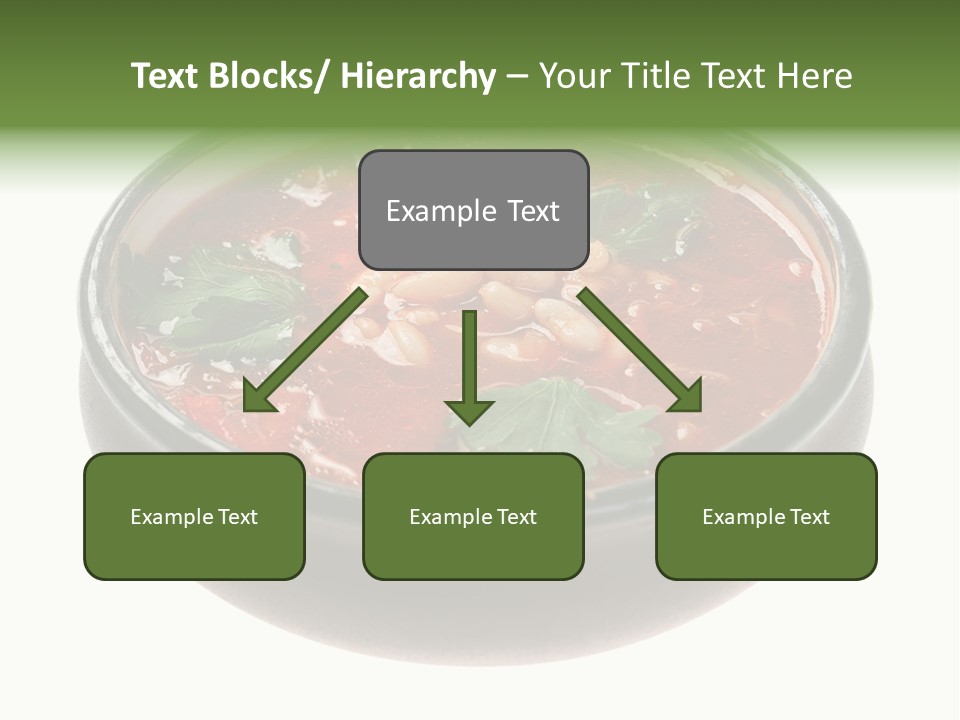 Vegetarian Tomato Parsley PowerPoint Template