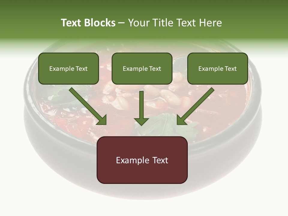 Vegetarian Tomato Parsley PowerPoint Template
