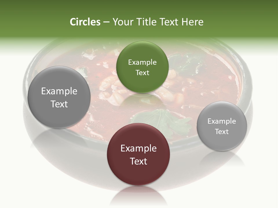 Vegetarian Tomato Parsley PowerPoint Template