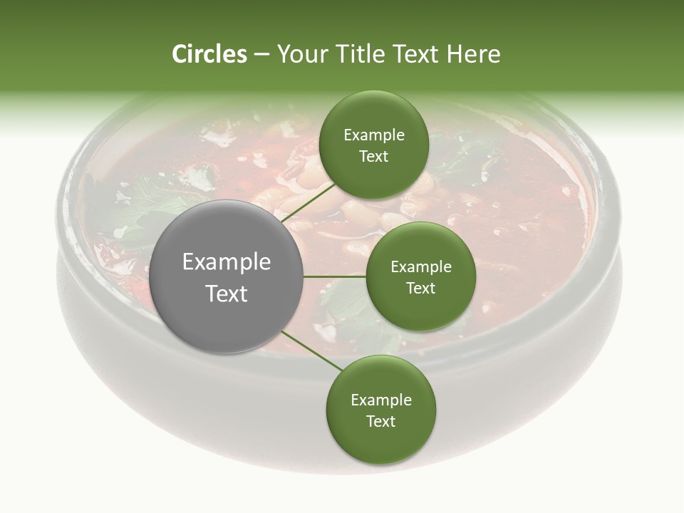 Vegetarian Tomato Parsley PowerPoint Template