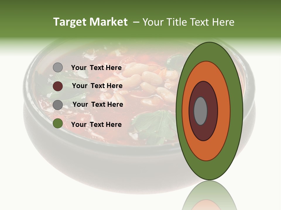 Vegetarian Tomato Parsley PowerPoint Template