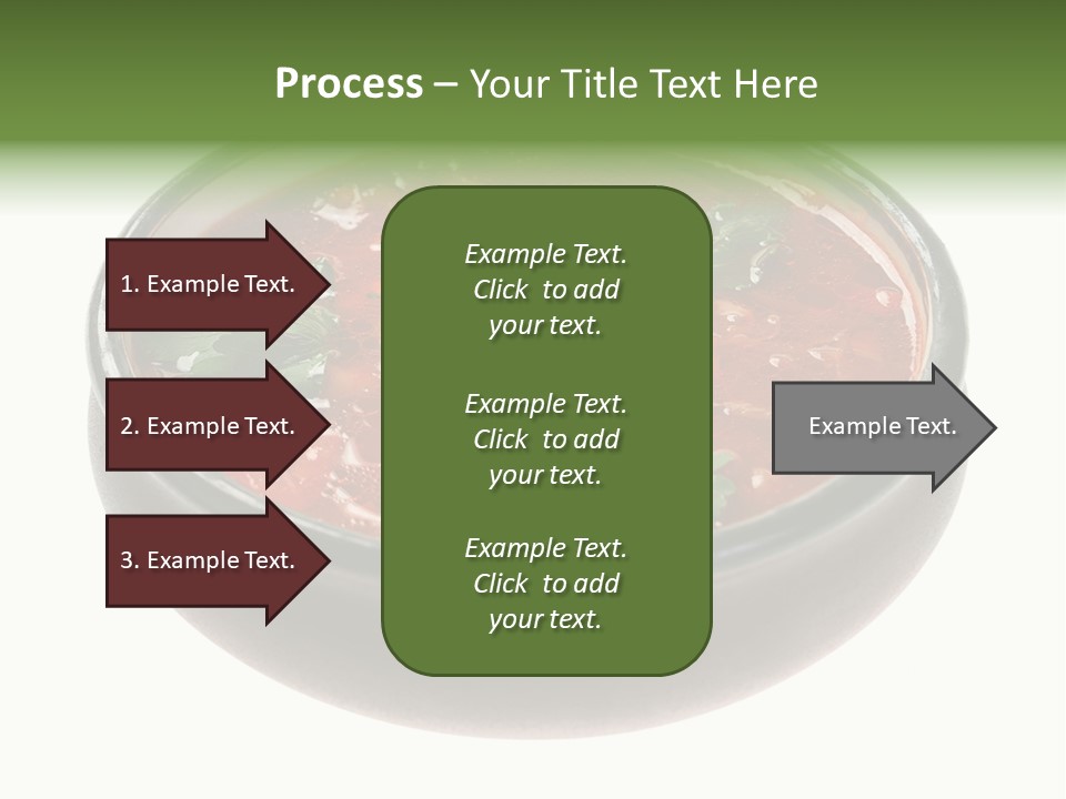 Vegetarian Tomato Parsley PowerPoint Template