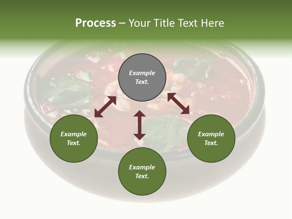 Vegetarian Tomato Parsley PowerPoint Template