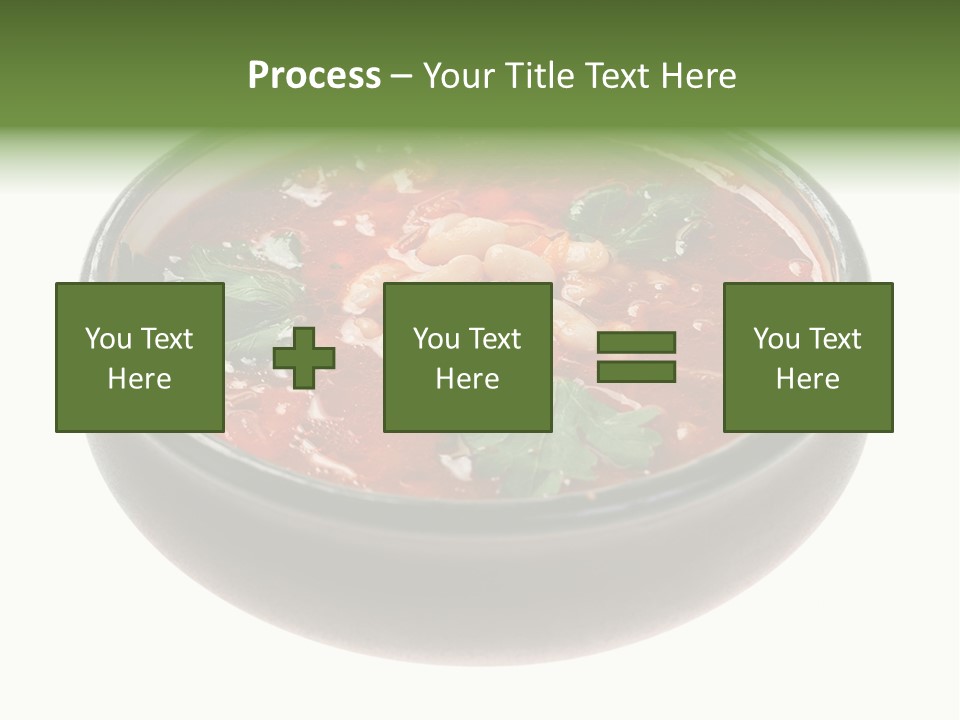 Vegetarian Tomato Parsley PowerPoint Template