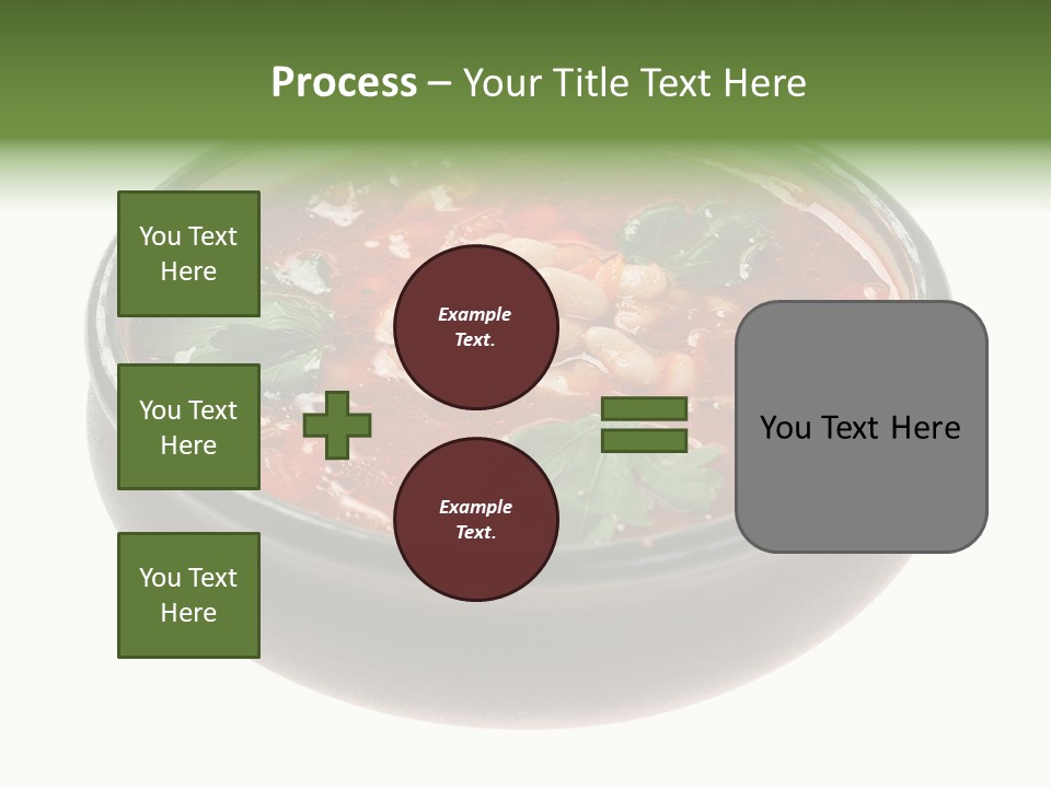 Vegetarian Tomato Parsley PowerPoint Template