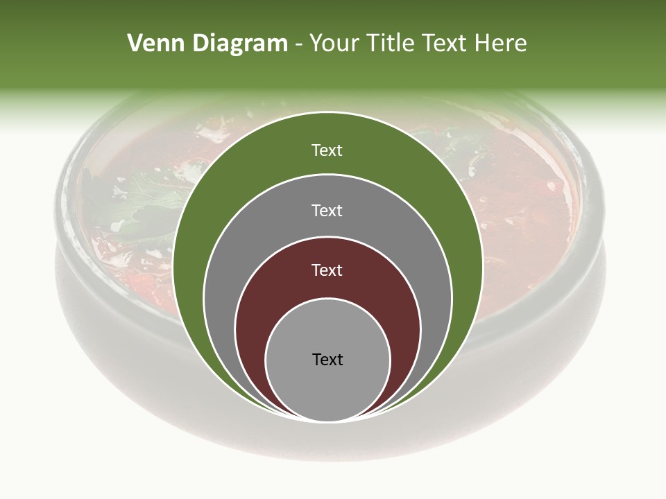 Vegetarian Tomato Parsley PowerPoint Template